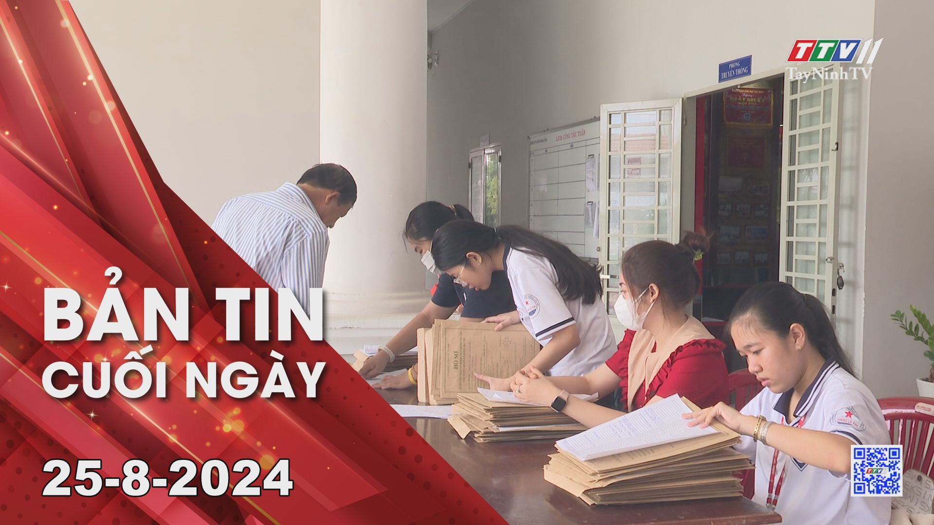 Bản tin cuối ngày 25-8-2024 | Tin tức hôm nay | TayNinhTV